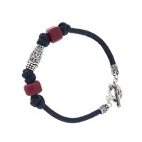 Bracciale Giacomo Burroni Uomo in Argento BC0324-R - BC0324-R